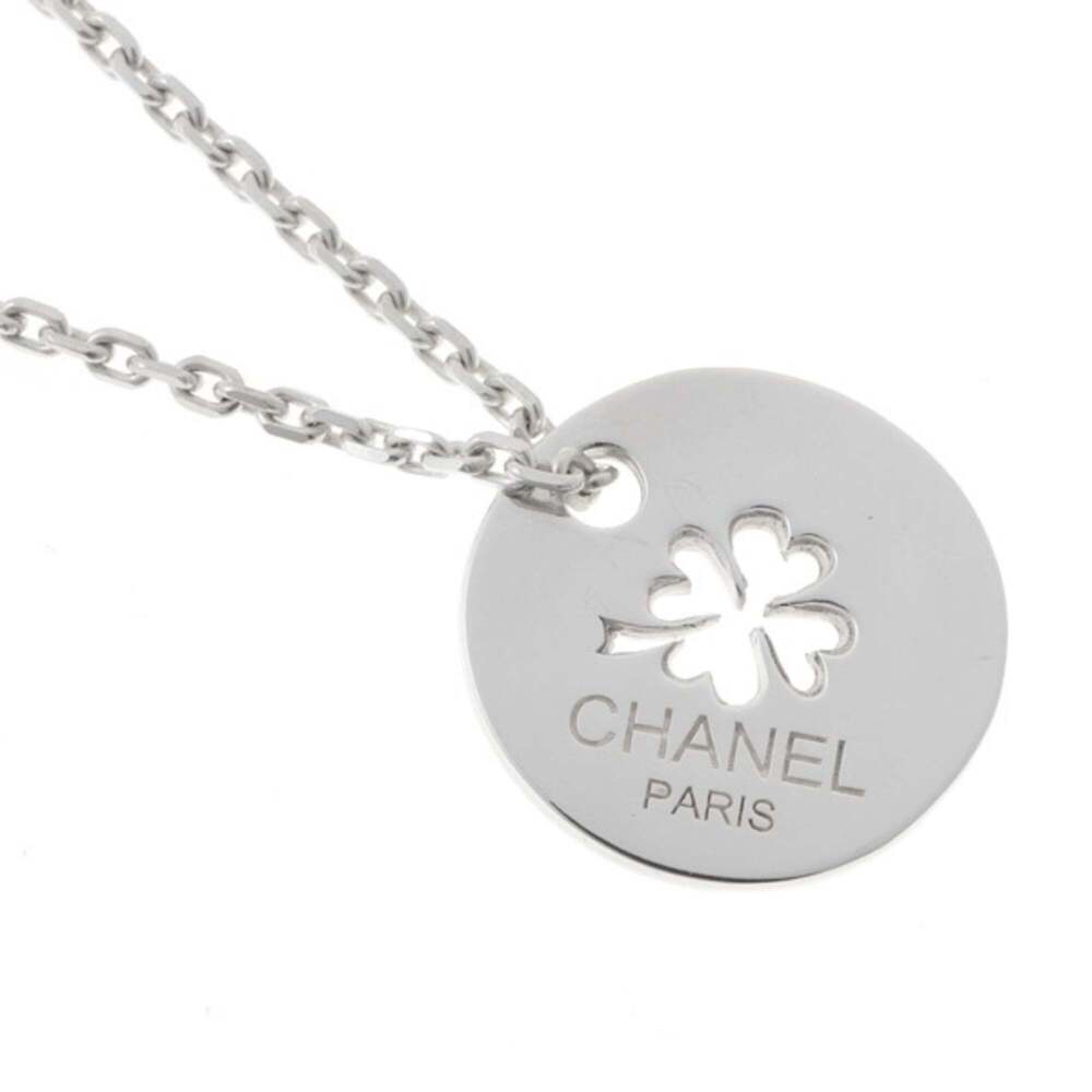 CHANEL Silver Love Necklace - Picture 4 of 6